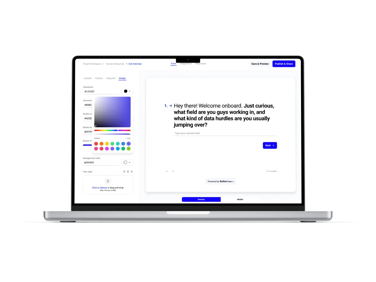 Activeform — screenshot 1