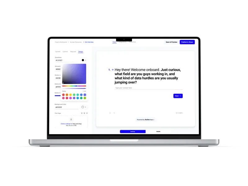 Activeform — screenshot 2