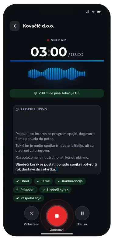 CIAK Sales Force Automation — screenshot 1